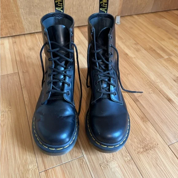 Dr. Martens | Shoes | Dr Martens Black Combat Boots With  display picture 2